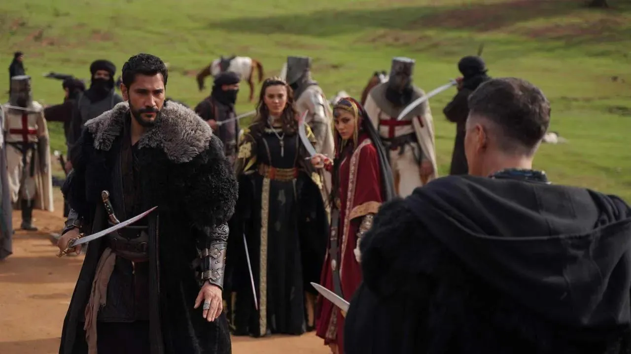 مسلسل صلاح الدين الايوبي الحلقة 66 السادسة والستون مدبلجة HD